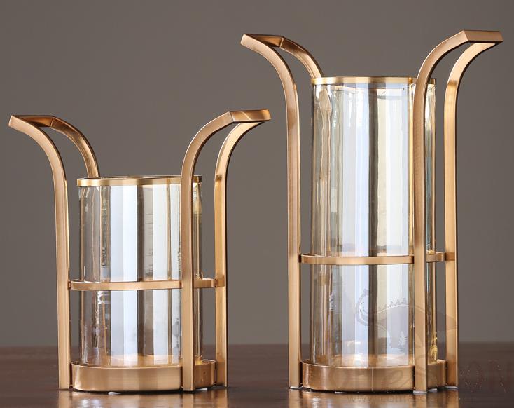Metal Vase Set