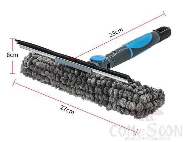 Double sided window wiper