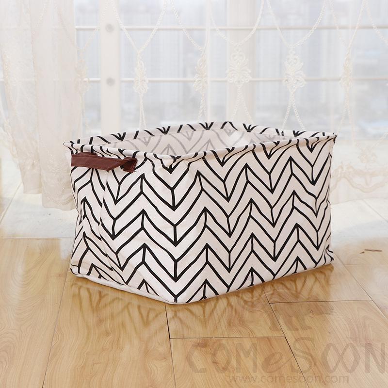 Linen Storage Laundry Basket-L38*W26*H23 CM