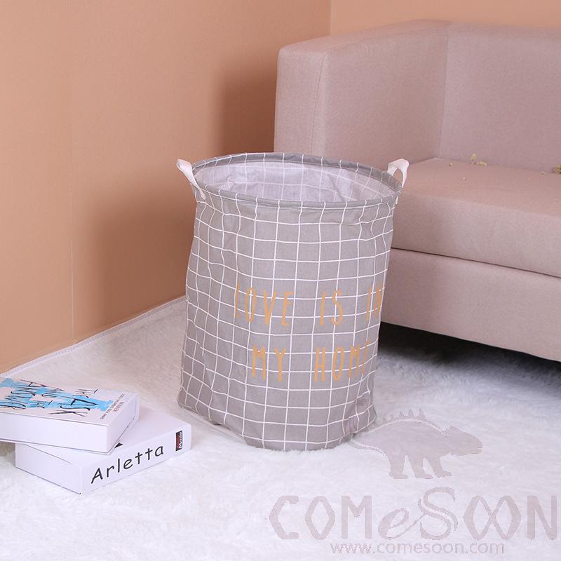 Linen Storage Laundry Basket-D40*H50 CM