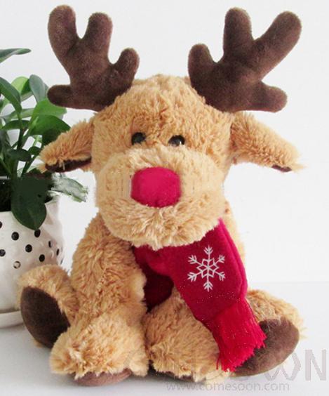 Christmas elk Plush Doll - high elastic cotton - D008