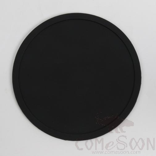 Silicon Coasters-Black