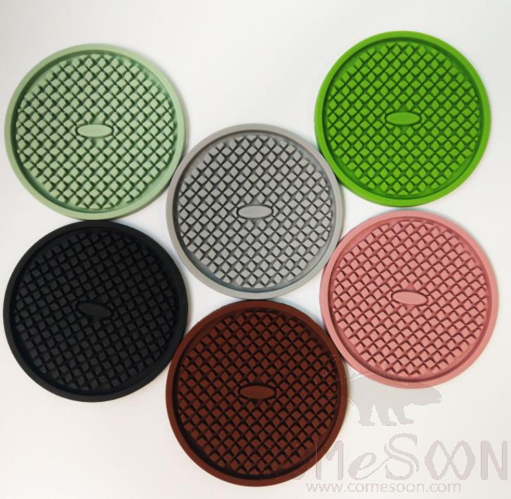 Silicon Coasters-Light Pink