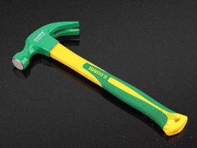 Fiber Handle Claw Hammer 500G，High Carbon Steel + Fiber Handle