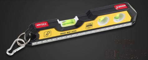 Mini Portable Level Ruler 230Mm，Abs Engineering Plastics