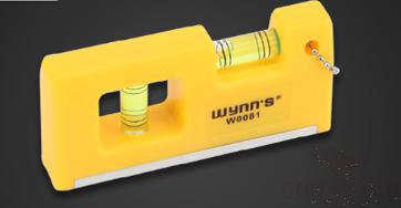 Mini Level Ruler With Magnetic 100Mm，Abs Engineering Plastics