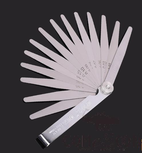 Feeler Gauge17Pcs，Spring Steel Sheet