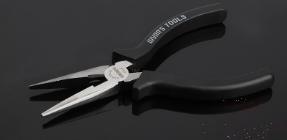 Long Nose Pliers 6&quot;，High Carbon Steel + Pp &amp; Tpr Handle