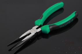 Long Nose Pliers 8&quot;，High Carbon Steel + Pp &amp; Tpr Handle