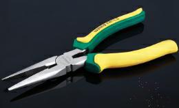 Long Nose Pliers 8&quot;，High Carbon Steel + Pp &amp; Tpr Handle