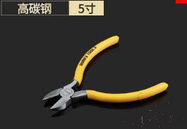 Mini Diagonal Pliers 5&quot;，High Carbon Steel + Pp &amp; Tpr Handle