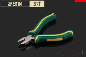 Mini Diagonal Pliers 5&quot;，High Carbon Steel + Pp &amp; Tpr Handle