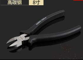 Diagonal Pliers 8&quot;，High Carbon Steel + Pp &amp; Tpr Handle