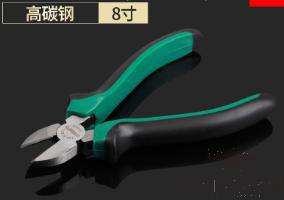 Diagonal Pliers 8&quot;，High Carbon Steel + Pp &amp; Tpr Handle