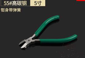 Diagonal Pliers 5&quot;，55# High Carbon Steel + Pp &amp; Tpr Handle