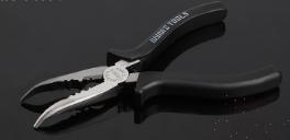 Dental Curved Nose Pliers 6&quot;，High Carbon Steel + Pp &amp; Tpr Handle