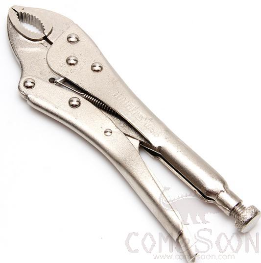 Vise Grip Curved Jaw Locking  Pliers 10&quot; ，Alloy Steel + Carbon Steel