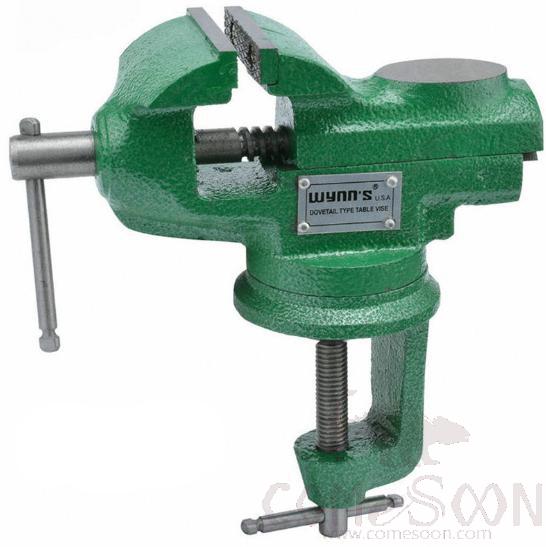 Rotary Table Vise 60Mm，Cast Iron + Surface Electrostatic Spraying