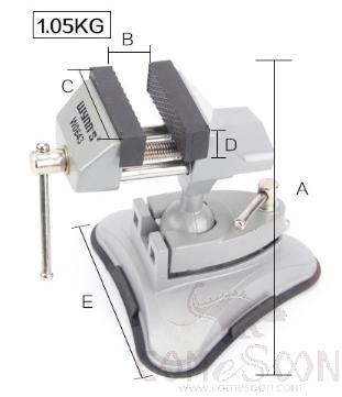 Bench Vise，Aluminum Alloy