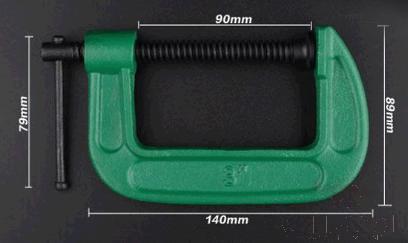 G-Clamp 3&quot;，High Carbon Steel