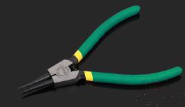 External Straight Circlip Pliers 5&quot;，High Carbon Steel