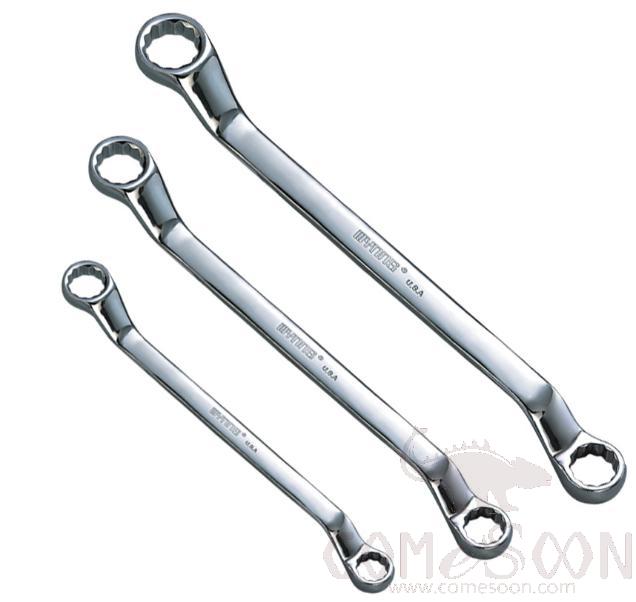 Double Offset Ring Spanner14X17Mm，Cr-V Chrome Vanadium Steel