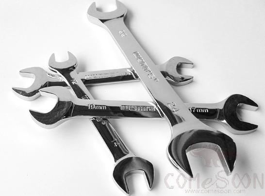 Double Open Ended Spanner36X41Mm，Cr-V Chrome Vanadium Steel