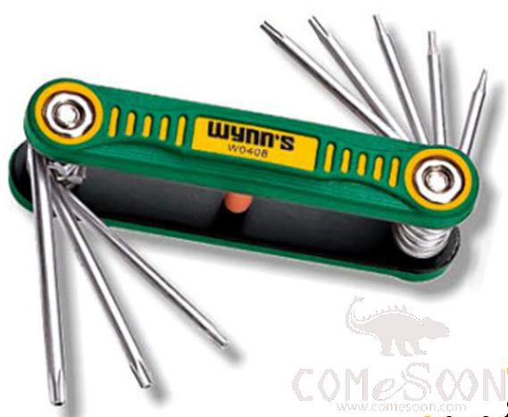 Folding Torx Hex Key Set 8Pcs，Chrome Vanadium Steel