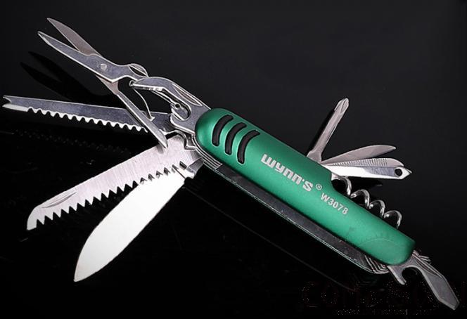 Multifunctional Folding Knife Set，Chrome Vanadium Steel