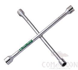 Cross Socket Wrench 17-19-21-23Mm，Cr-V Chrome Vanadium Steel