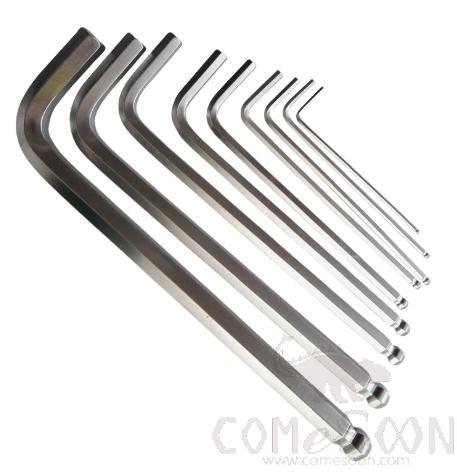 Ball Head End Hex Key  2Mm，Chrome Vanadium Steel