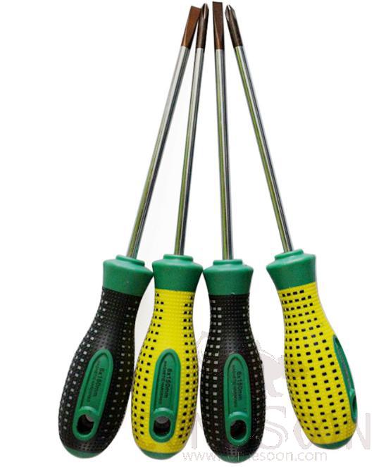 Phillips Screwdriver 3X150Mm，S2 Steel + Tpr Plastic Handle