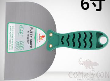 6&quot;Putty Knife，Stainless Steel + Plastic Handle