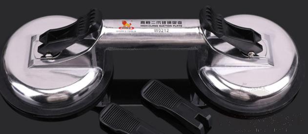 Heavy Glass Suction Cup，Aluminum Alloy + Nitrile Rubber