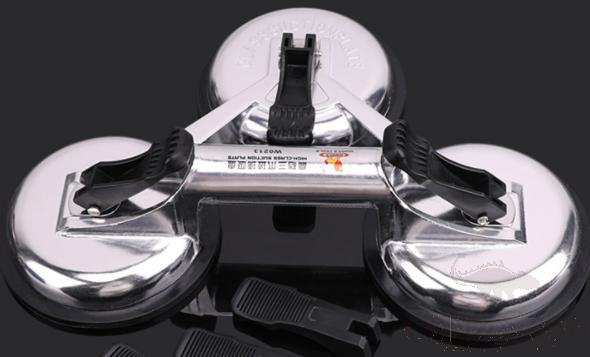 Heavy Glass Suction Cup，Aluminum Alloy + Nitrile Rubber
