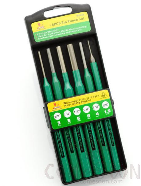 6Pcs Pin Punch Set