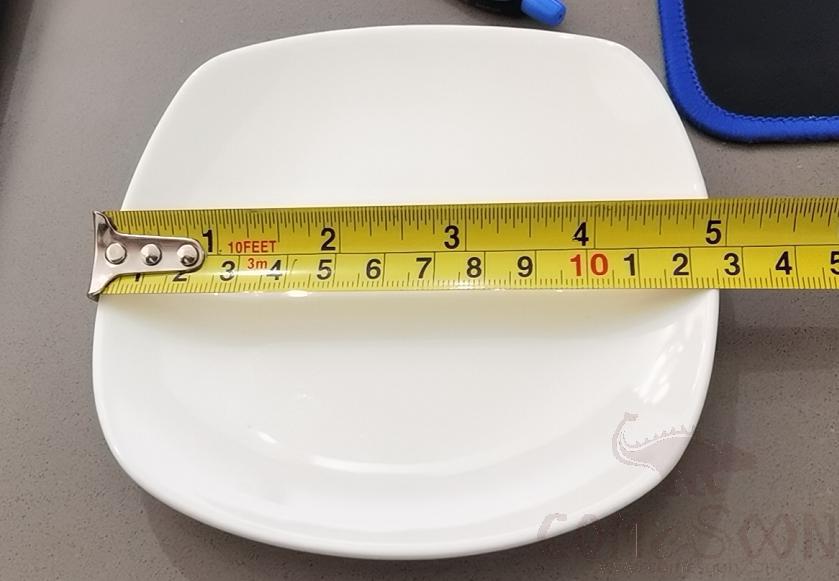 Customized Square Plate 5&quot; (moq=60k)