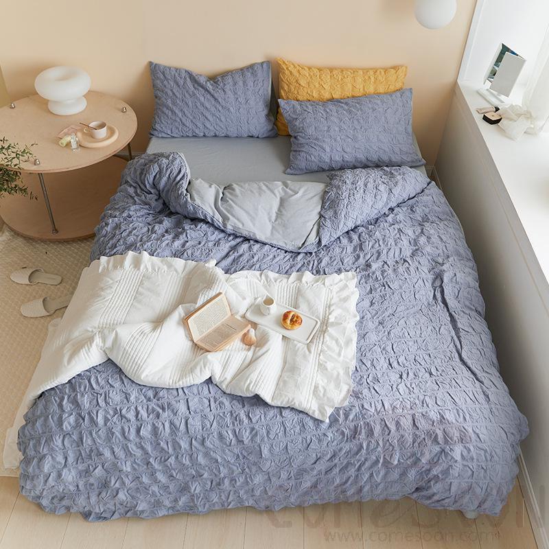 Bed Linens,Cotton,4 Piece Set(For W150&amp;180 cm Bed)