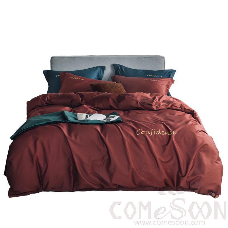 Bed Linens,Cotton,4 Piece Set(For W150&amp;180 cm Bed)