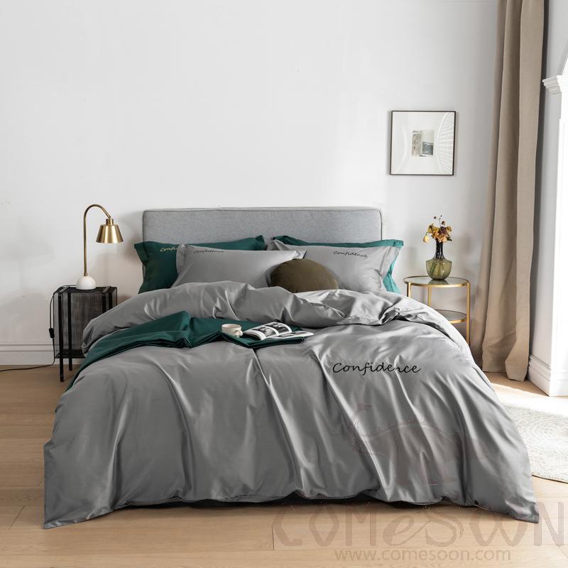 Bed Linens,Cotton,4 Piece Set(For W150&amp;180 cm Bed)