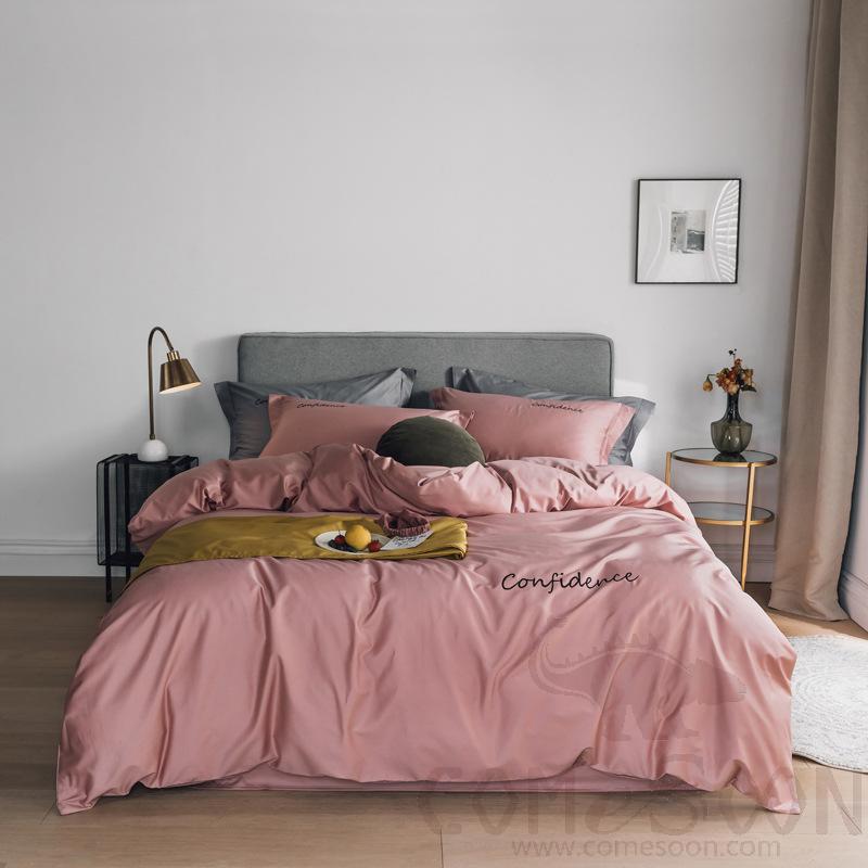 Bed Linens,Cotton,4 Piece Set(For W150&amp;180 cm Bed)