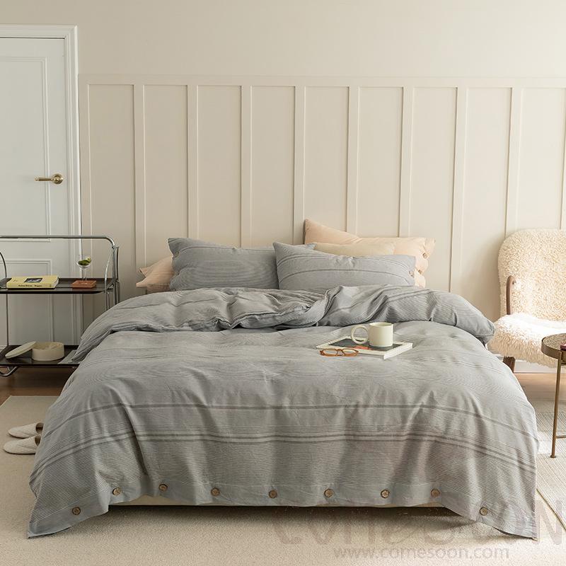 Bed Linens,Cotton,4 Piece Set(For W200 cm Bed)