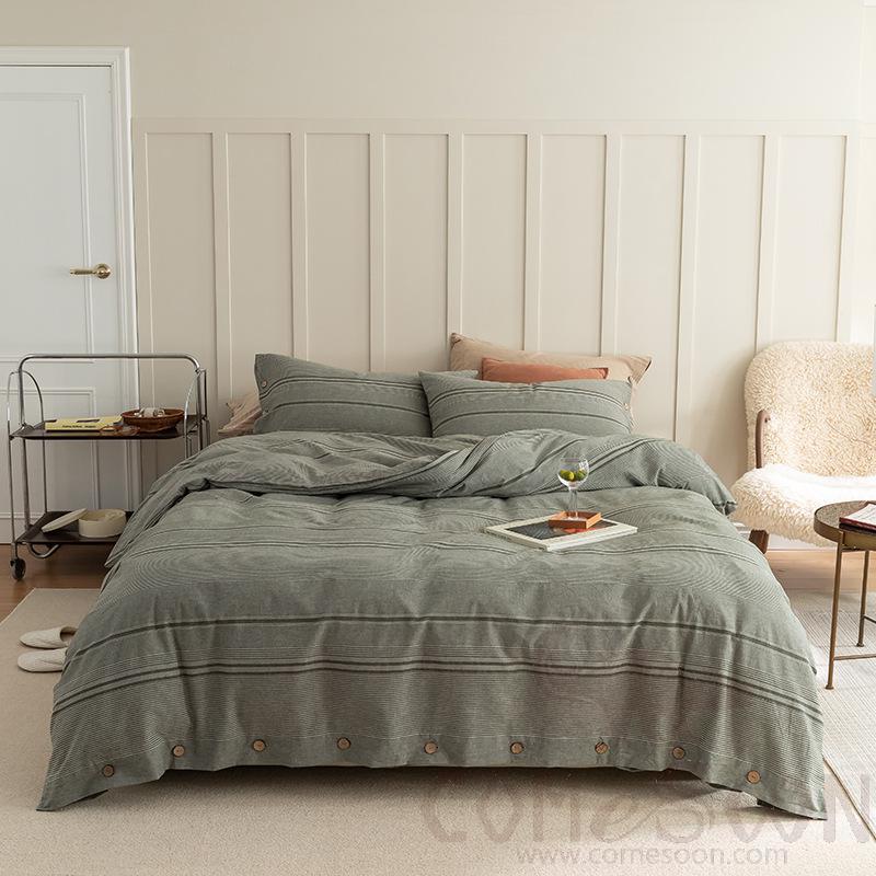 Bed Linens,Cotton,4 Piece Set(For W200 cm Bed)