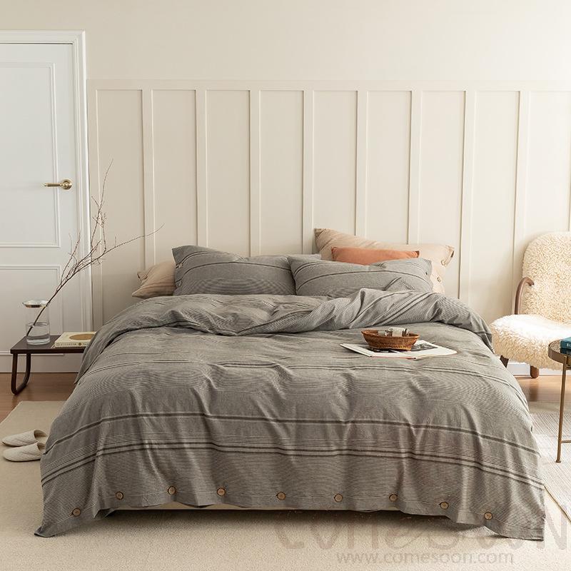 Bed Linens,Cotton,4 Piece Set(For W200 cm Bed)