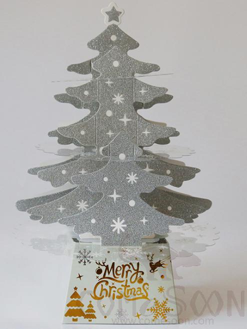 Table Christmas Tree silver