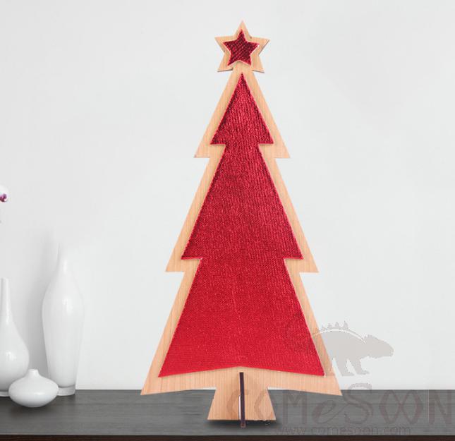 Table Christmas Tree red