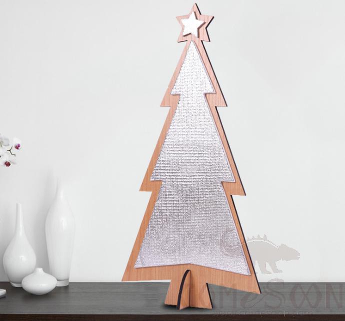 Table Christmas Tree silver