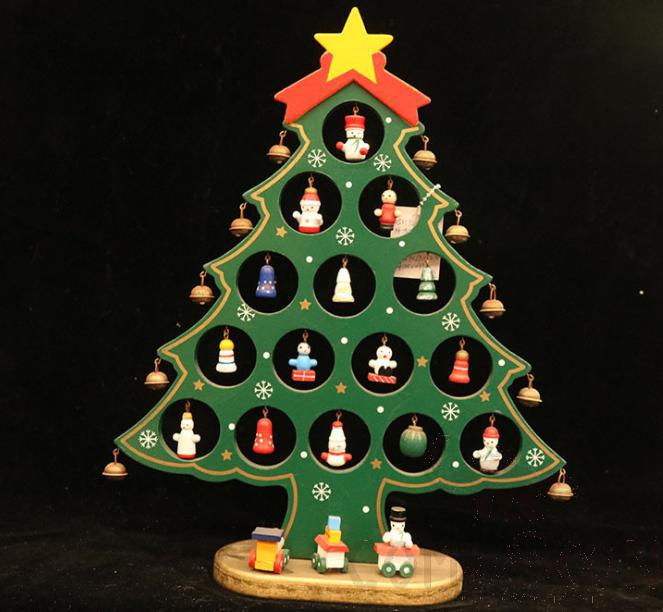 Table Christmas Tree green