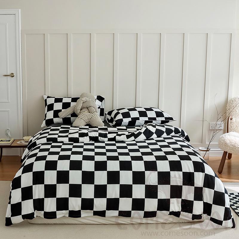 Bed Linens,Cotton,4 Piece Set(For W180 cm Bed)
