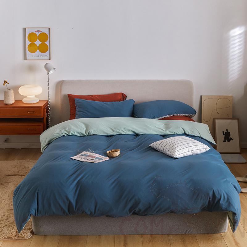 Bed Linens,Cotton,4 Piece Set(For W150&amp;180 cm Bed)